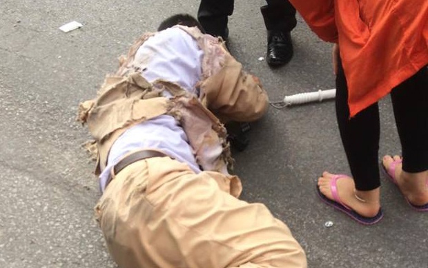 Canh sat xu ly the nao khi lai xe bo chay? hinh anh