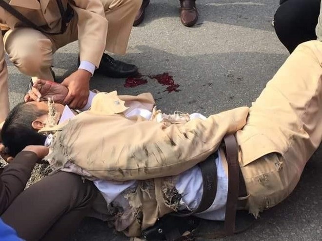 1/3 so vu chong doi CSGT xay ra o Ha Noi hinh anh