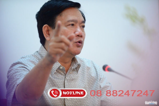 Duong day nong cua Bi thu Thang: cuoc goi den lien tuc hinh anh