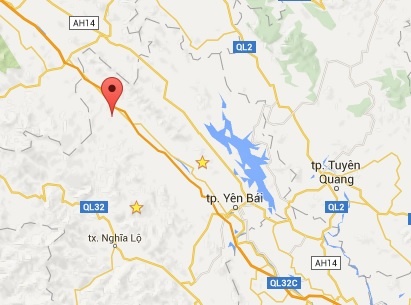 sập cầu dân sinh ở Yên Bái ảnh 2 sap cau dan sinh o Yen Bai anh 2