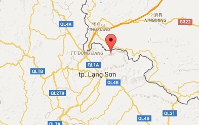 oto lao xuong vuc o Lang Son anh 2