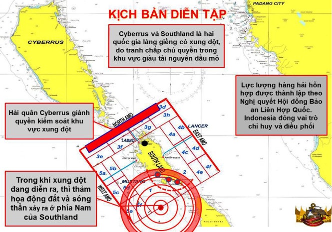 hải quân Việt Nam diễn tập Komodo ảnh 2 hai quan Viet Nam dien tap Komodo anh 2
