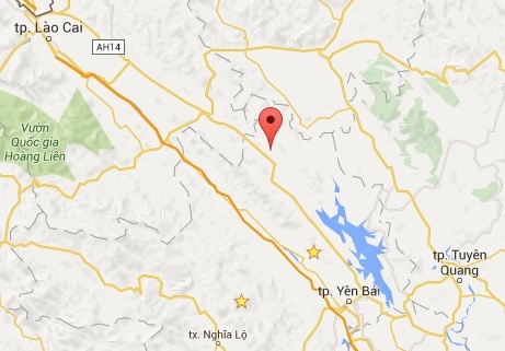 No min khai thac da o Yen Bai anh 2