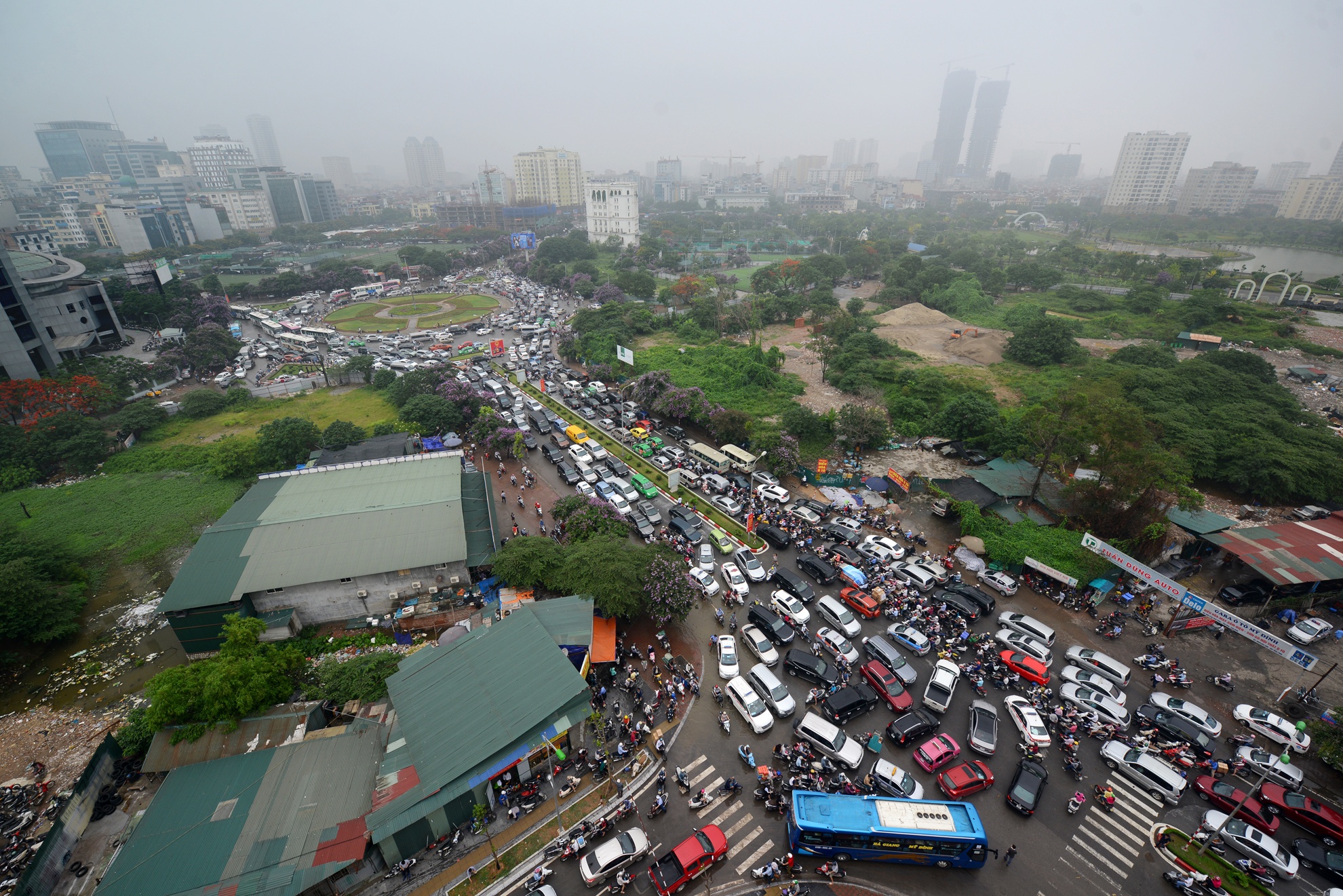 Ha Noi ngap sau anh 3
