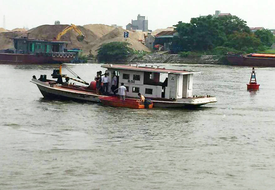 dam tau cho da o Ninh Binh anh 1