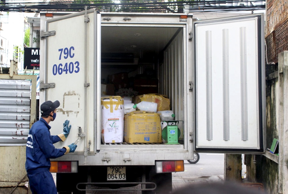 Nha Trang dung du an xu ly chat thai nguy hai trong pho hinh anh