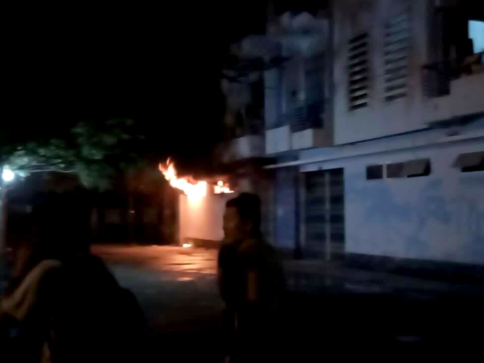 cháy ký túc xá ảnh 1 chay ky tuc xa anh 1