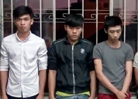 Cong an no sung sau khi mot dan quan bi chem hinh anh