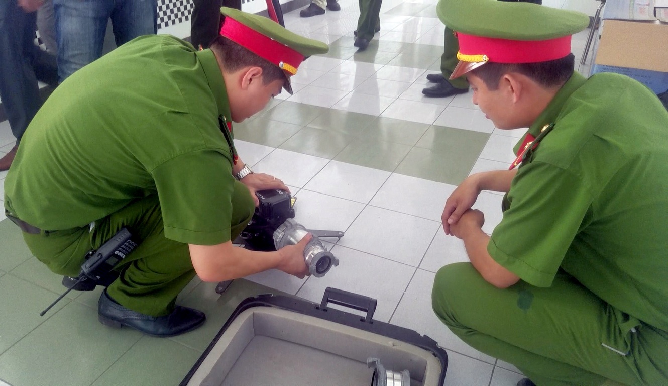 He thong bao chay, cuu hoa tu dong o chung cu 16 tang bi te liet hinh anh