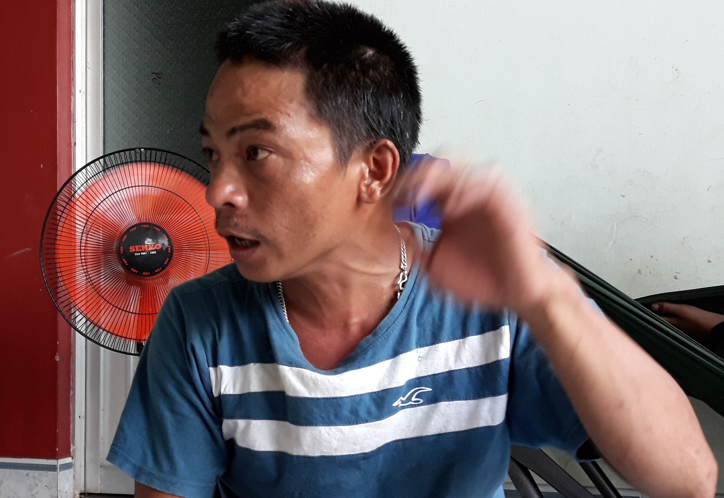 Bi doa giet sau khi bam coi xin duong hinh anh