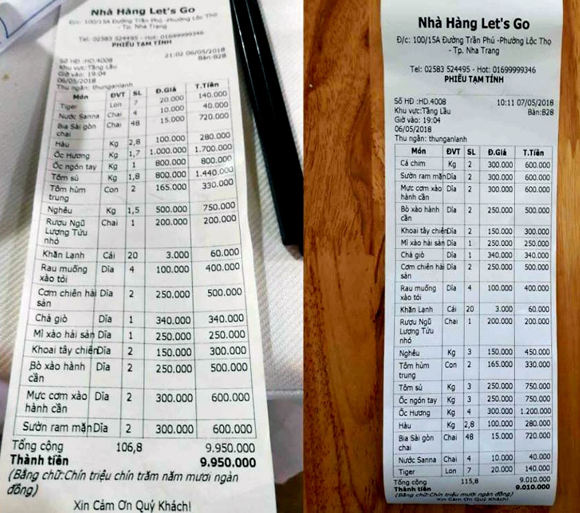 Nhan vien quan an danh du khach o Nha Trang anh 1