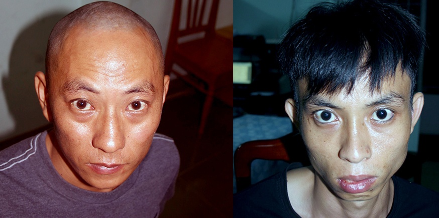 Canh sat thu nhieu sung va 3,7 ty tai nha 2 nghi can cuop ngan hang hinh anh