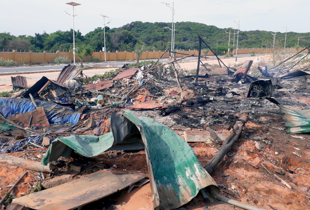 Nổ lớn trong đêm ở Khánh Hòa ảnh 2 No lon trong dem o Khanh Hoa anh 2