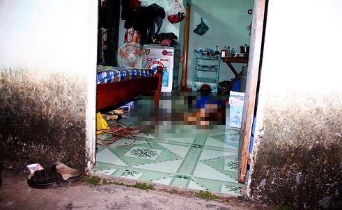 Mot phu nu tu vong trong phong tro khoa cua hinh anh