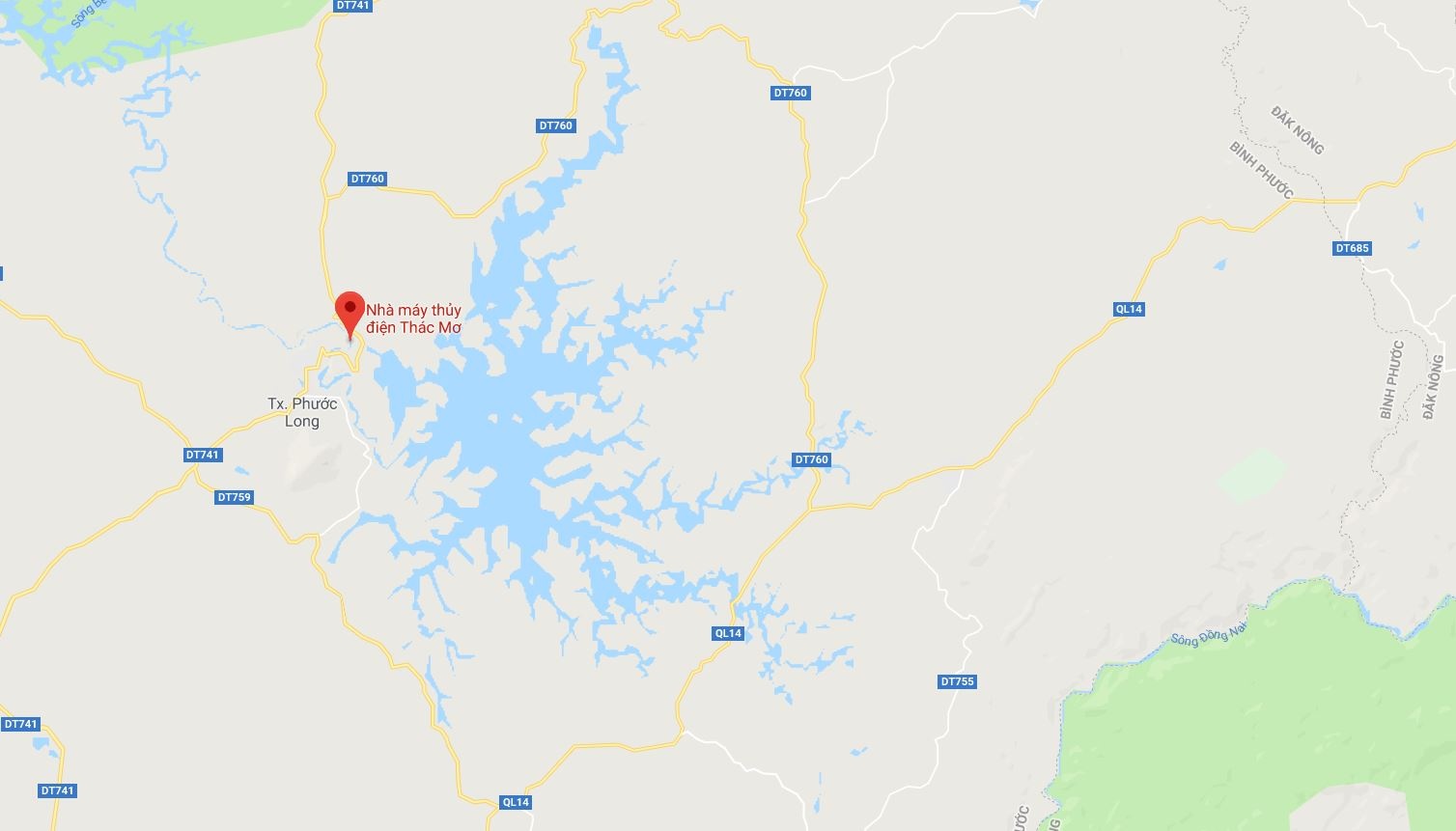 Chet duoi o long ho thuy dien Thac Mo anh 2