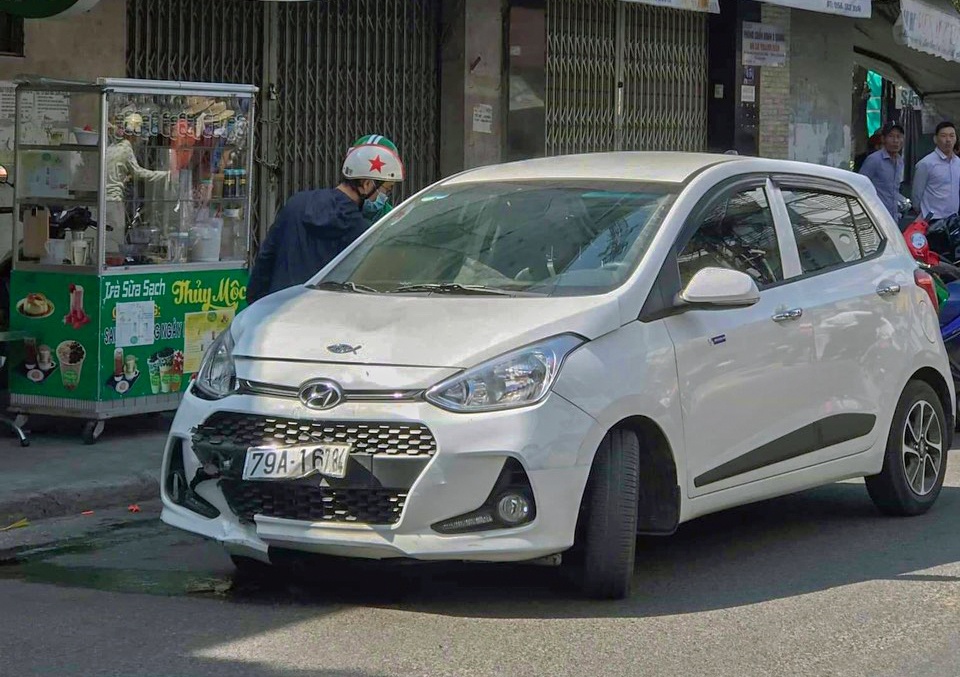 Nu tai xe tong xe lien hoan, mot nguoi chet hinh anh