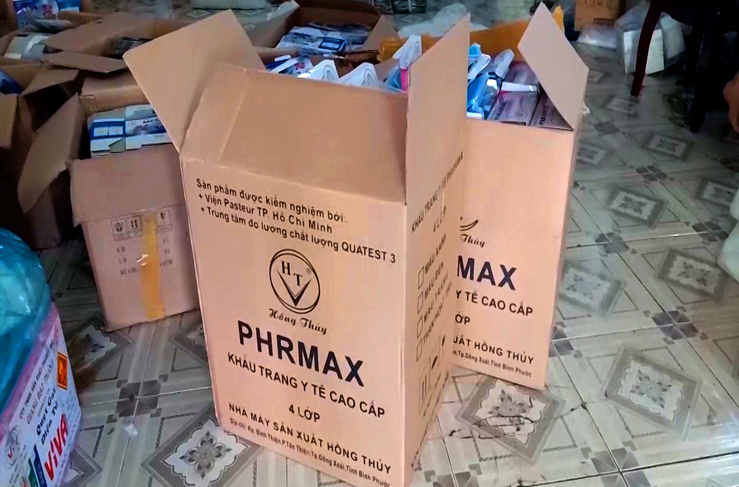 San xuat khau trang lau o Binh Phuoc anh 1