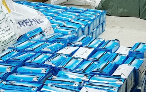 Chu xuong san xuat khau trang lau bi phat 35 trieu hinh anh