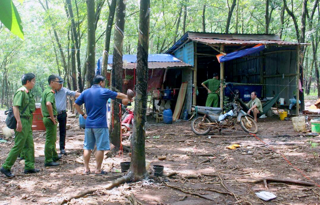 Đâm chết người ở Bình Phước ảnh 1 Dam chet nguoi o Binh Phuoc anh 1