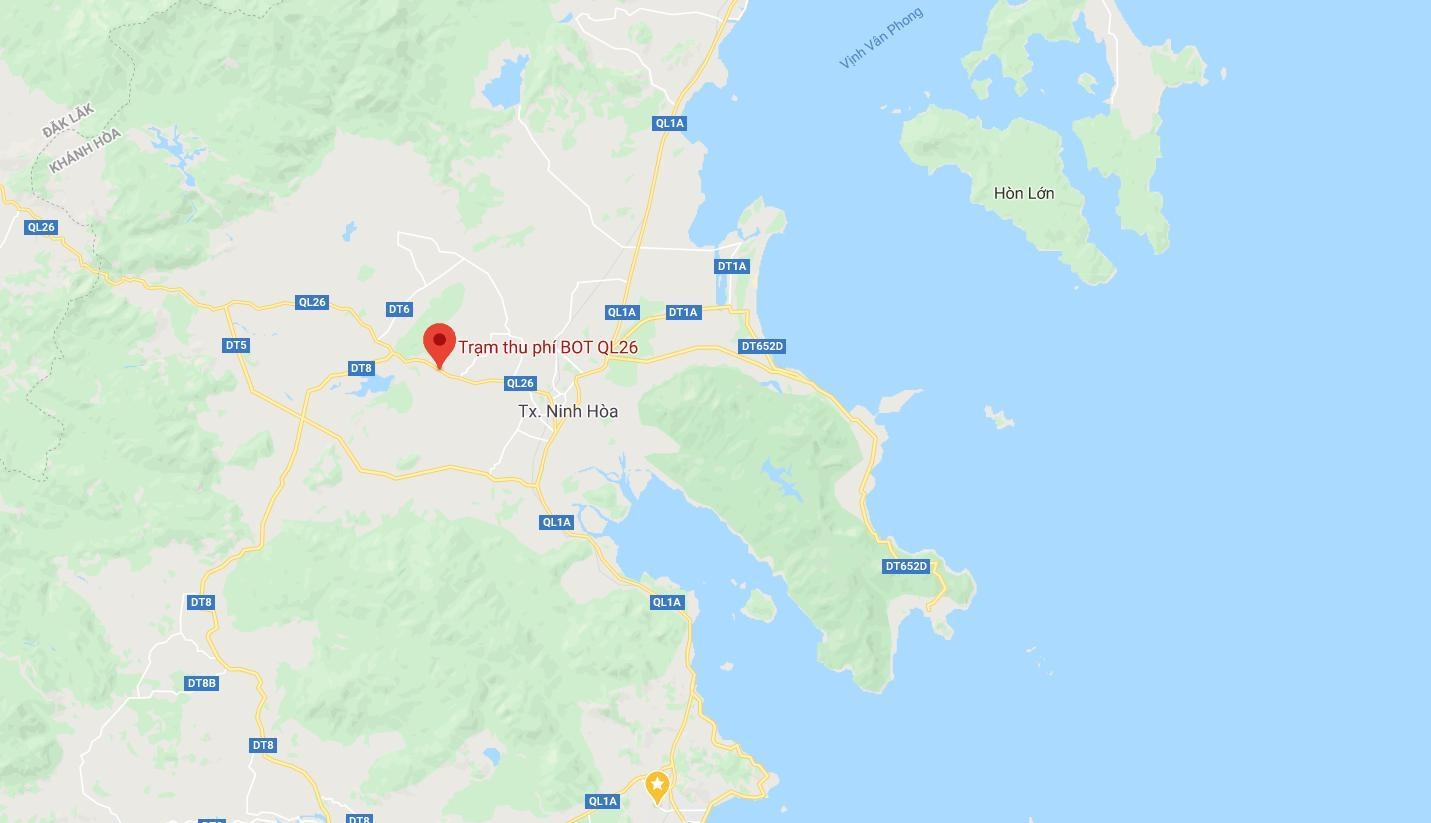 Trạm thu phí BOT Ninh Xuân ảnh 2 Tram thu phi BOT Ninh Xuan anh 2