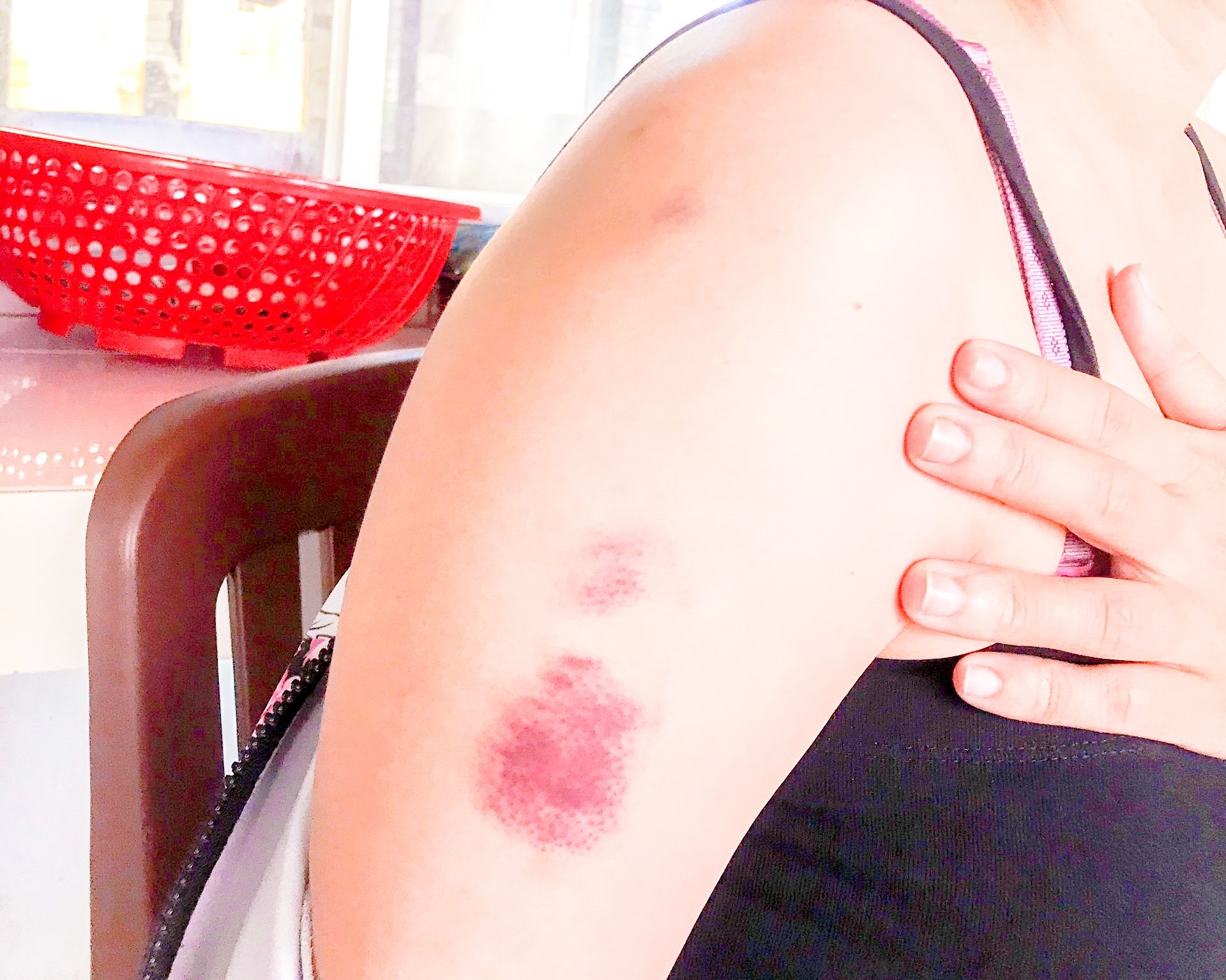 Ba bau bi danh dong thai vi cham tra tien lai hinh anh