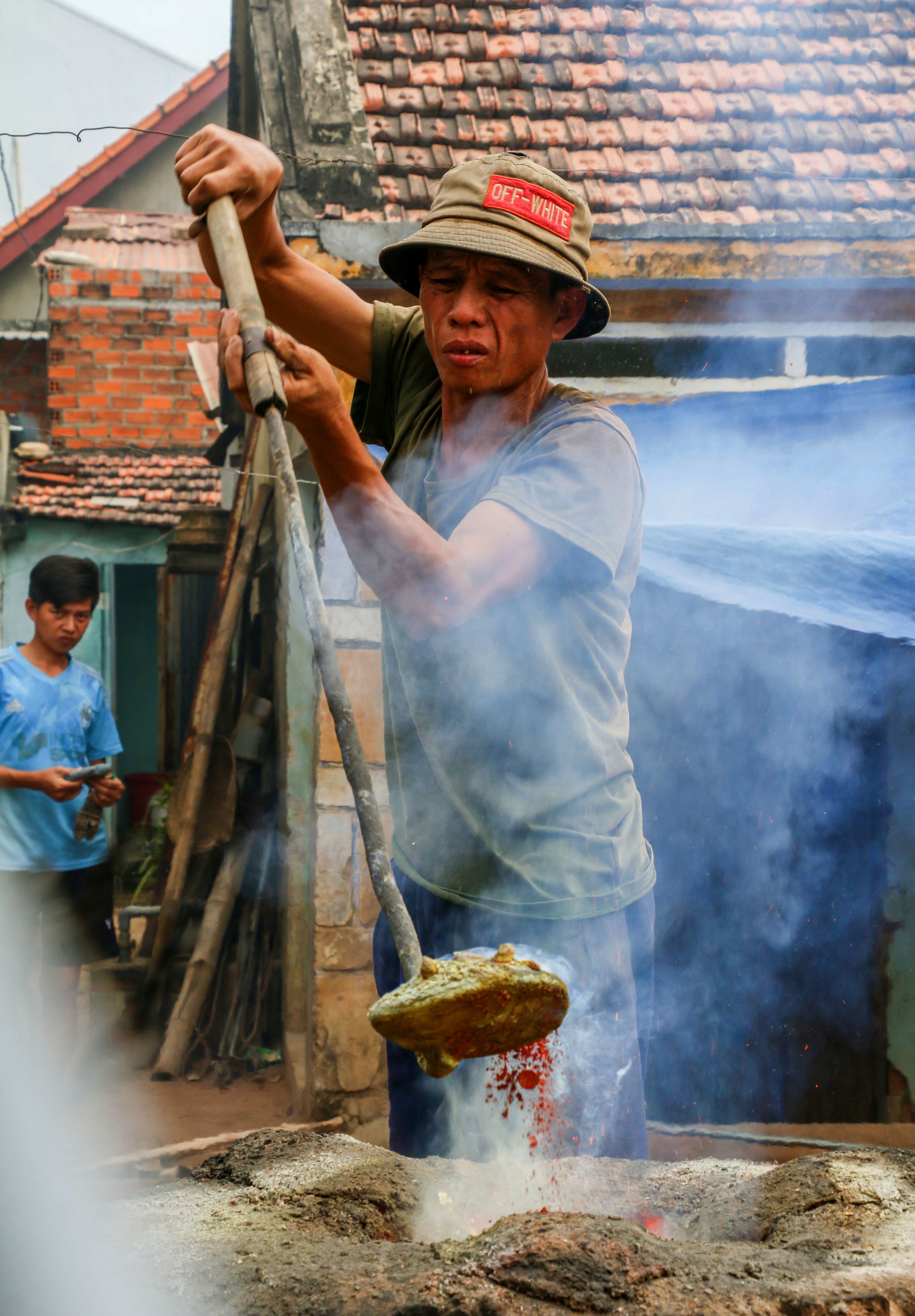 Lang duc dong thu cong hoi ha dip Tet anh 5