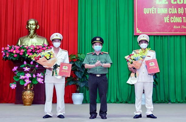 Dai ta Le Thanh Hung lam Pho giam doc Cong an tinh Binh Thuan hinh anh