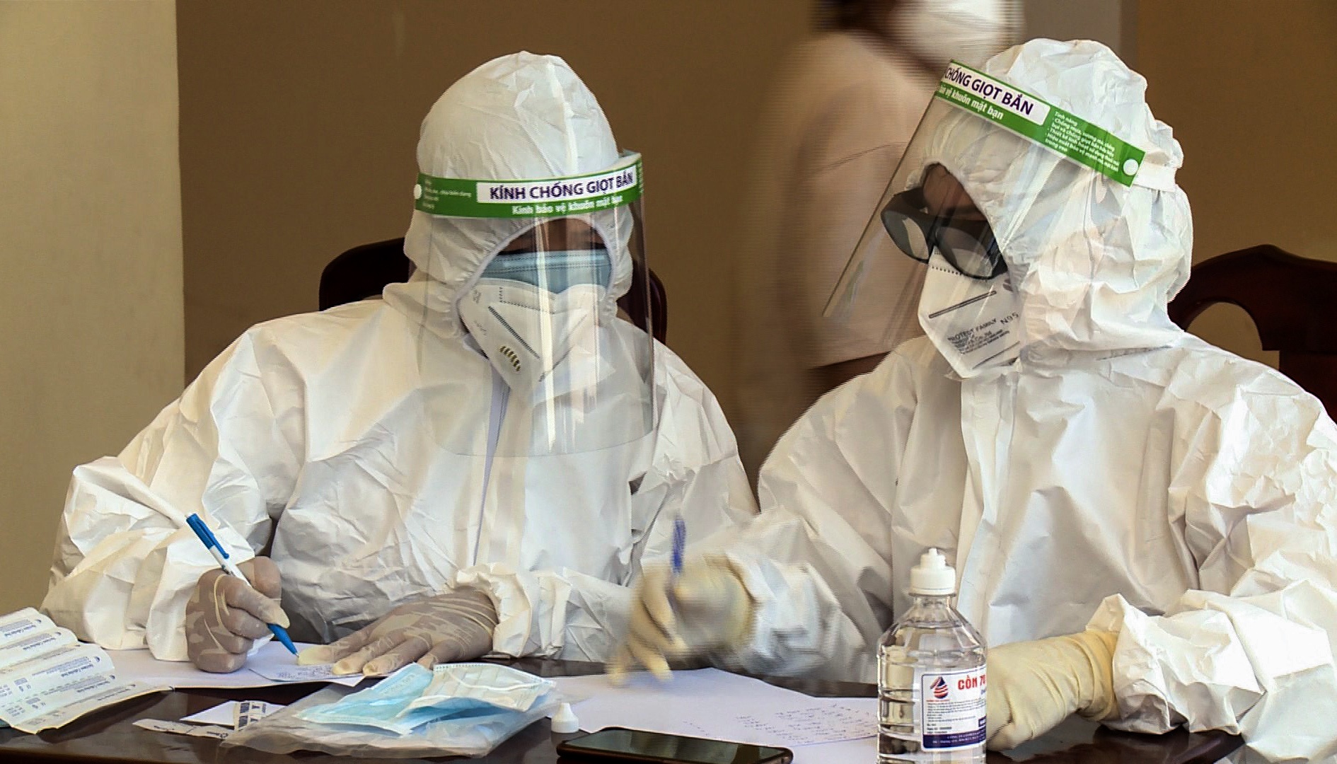 Tieu thuong nhiem nCoV o Binh Phuoc thuong den cho Binh Dien hinh anh