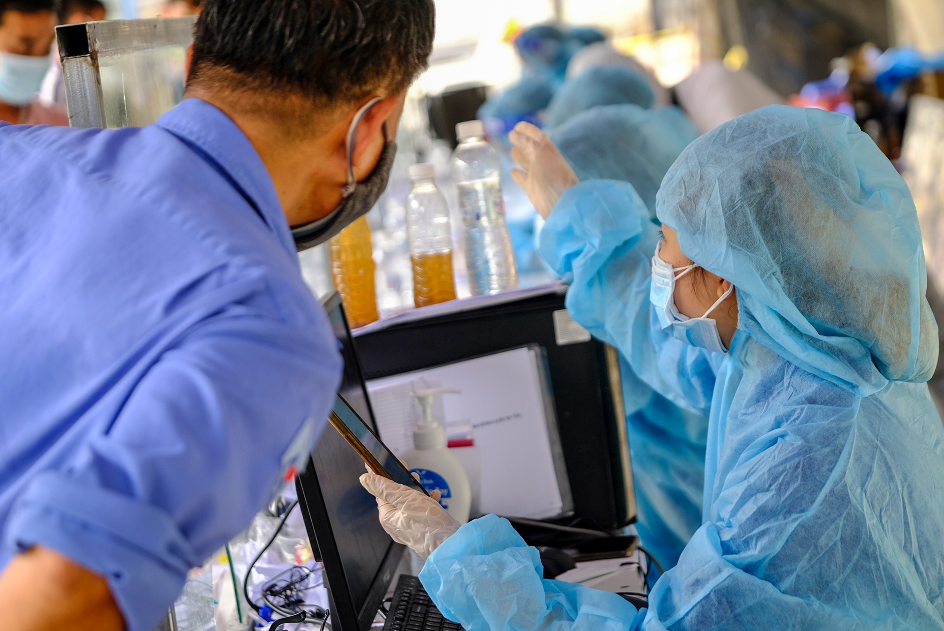 Ket xe deo Chuoi Lam Dong anh 6