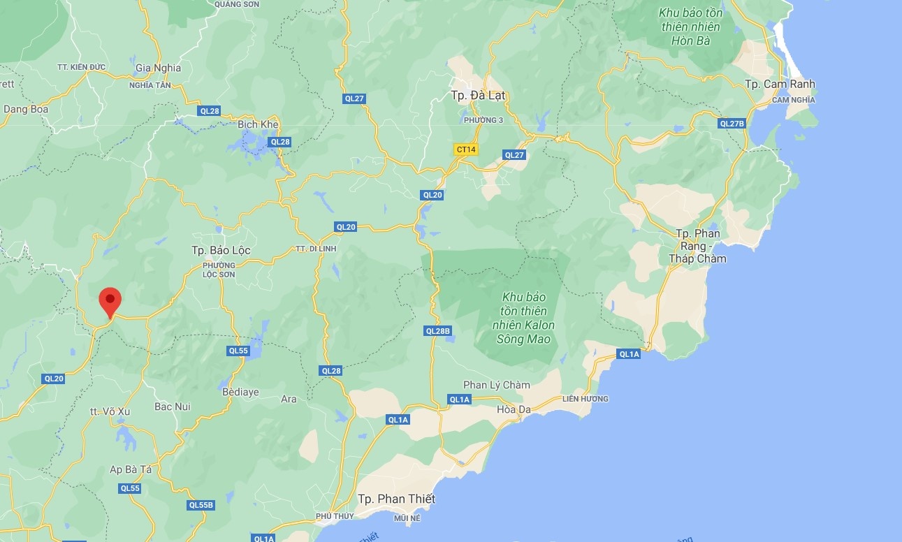 Ket xe deo Chuoi Lam Dong anh 11