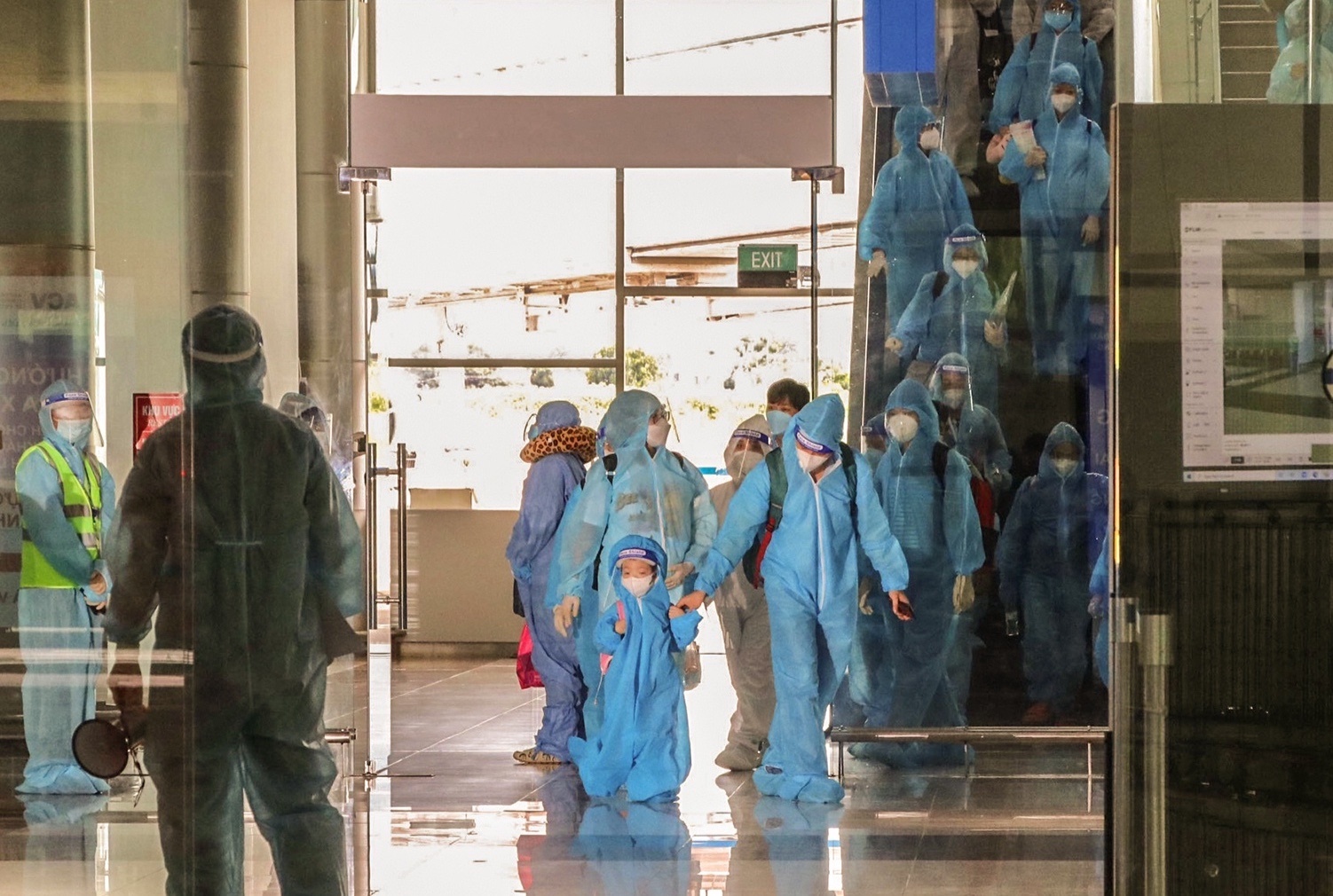 don nguoi ve tu TP.HCM anh 2