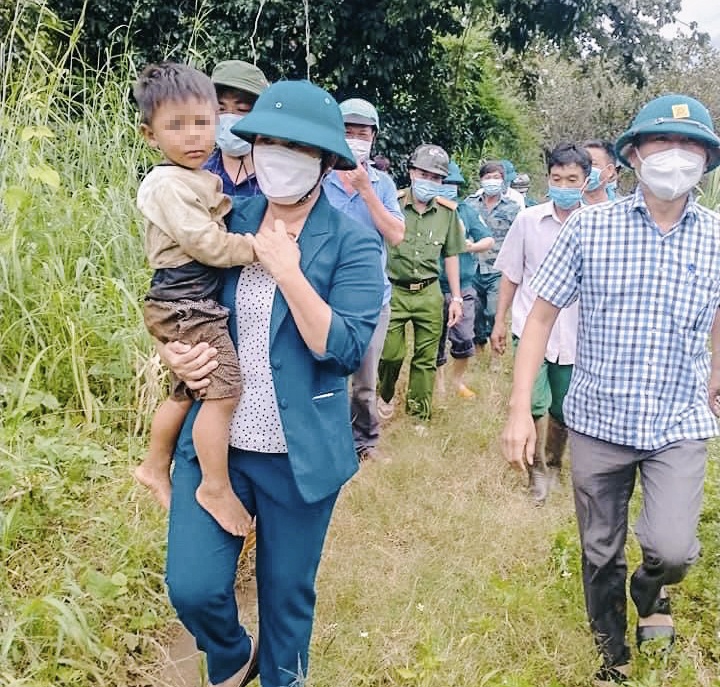 cuu chau be mat tich o Binh Phuoc anh 1