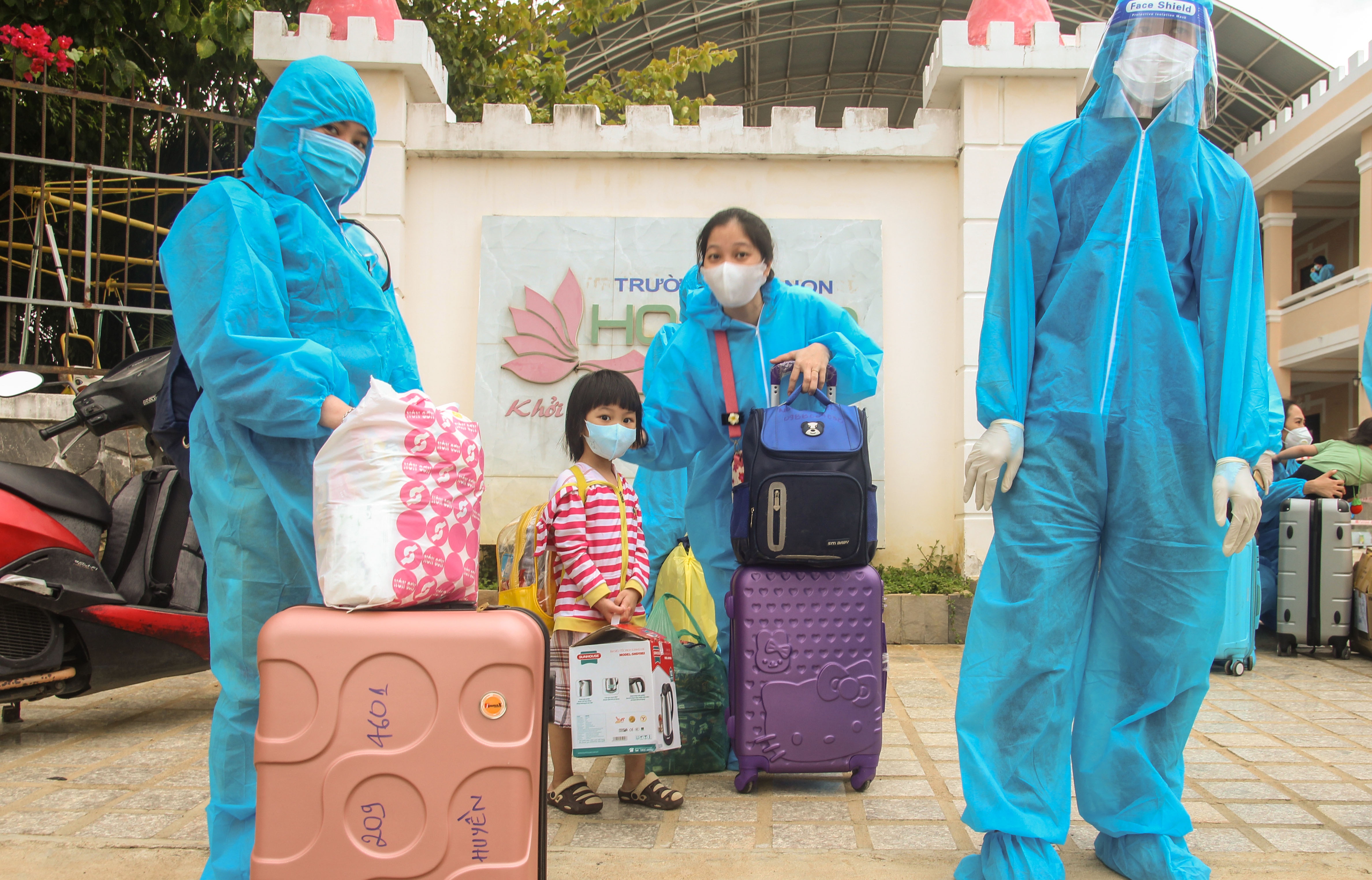 don cong dan mac ket o TP.HCM anh 1