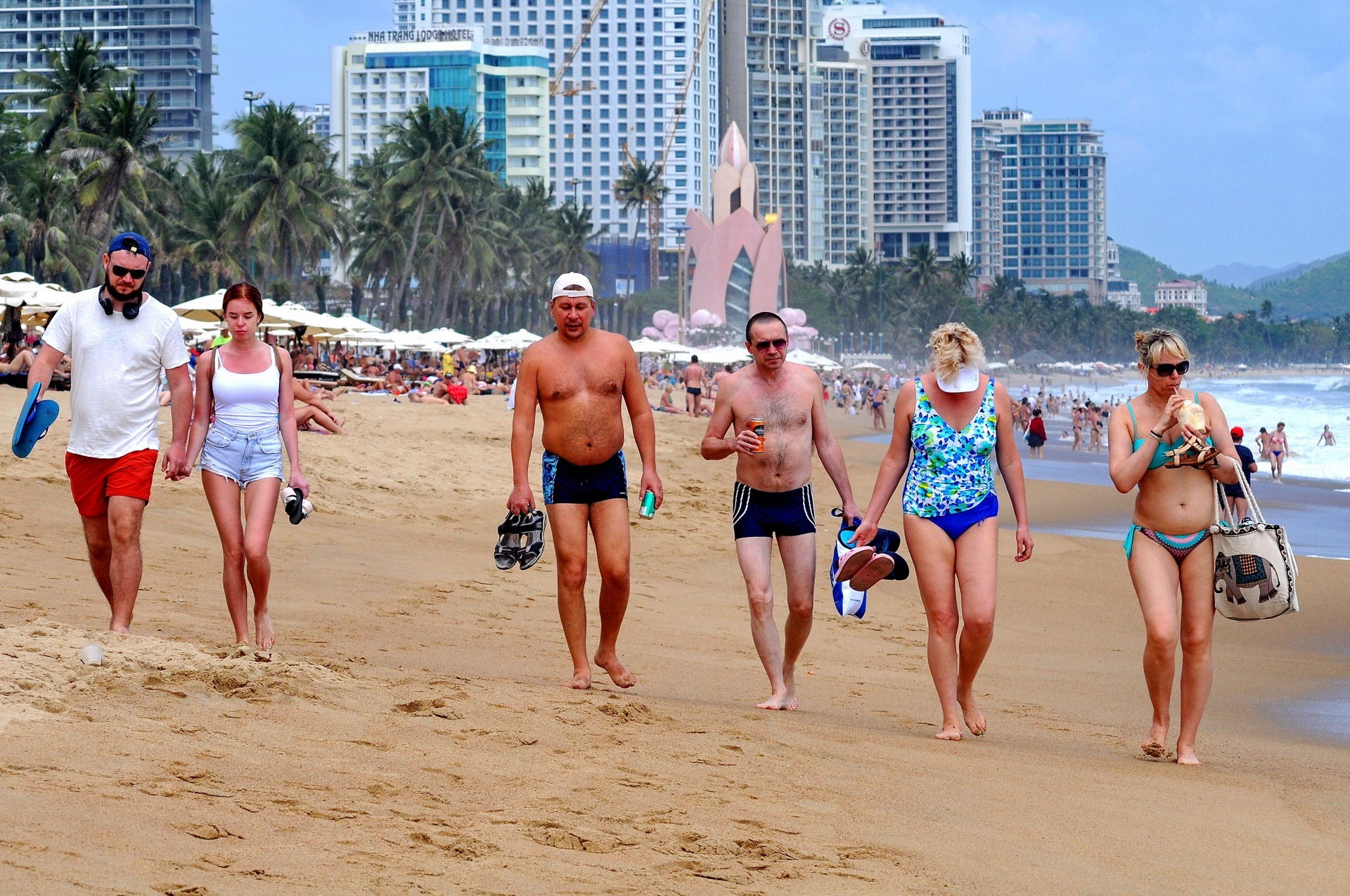 san sang don khach Nga anh 1