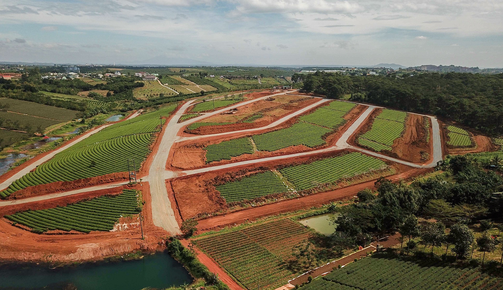 Chieu tro hien dat lam duong de phan lo, tach thua o Bao Loc hinh anh