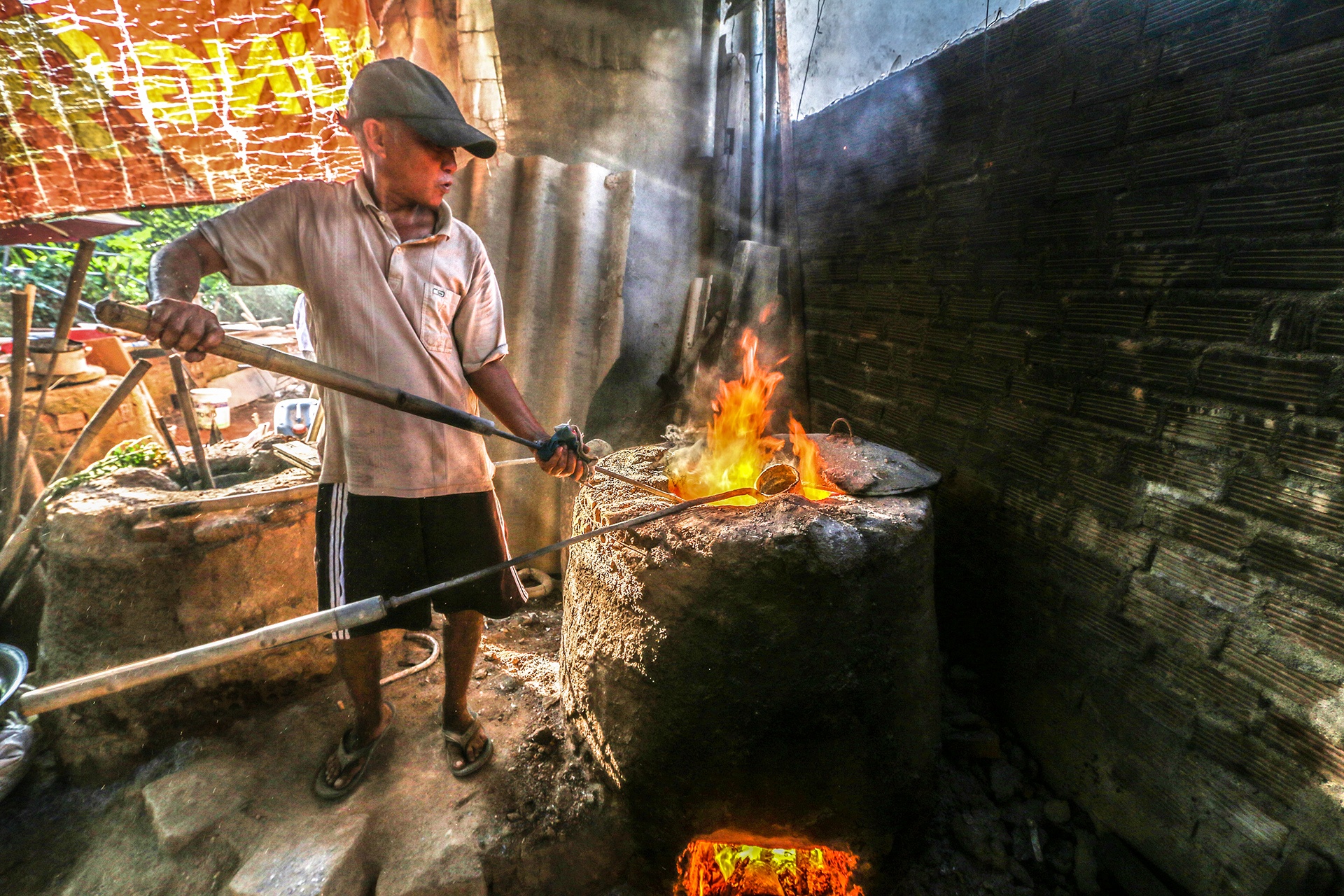 lang nghe vao vu Tet anh 10