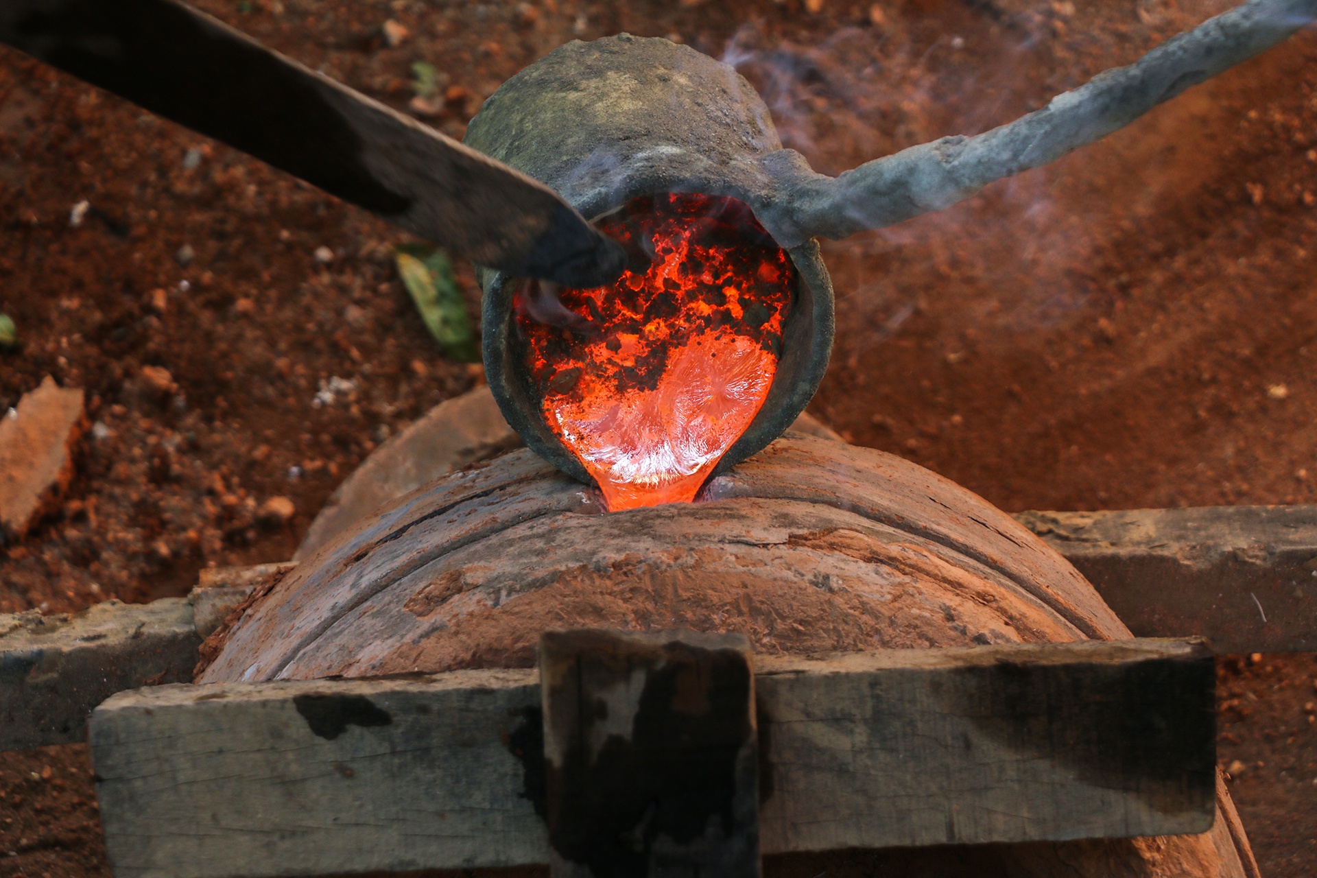 lang nghe vao vu Tet anh 12