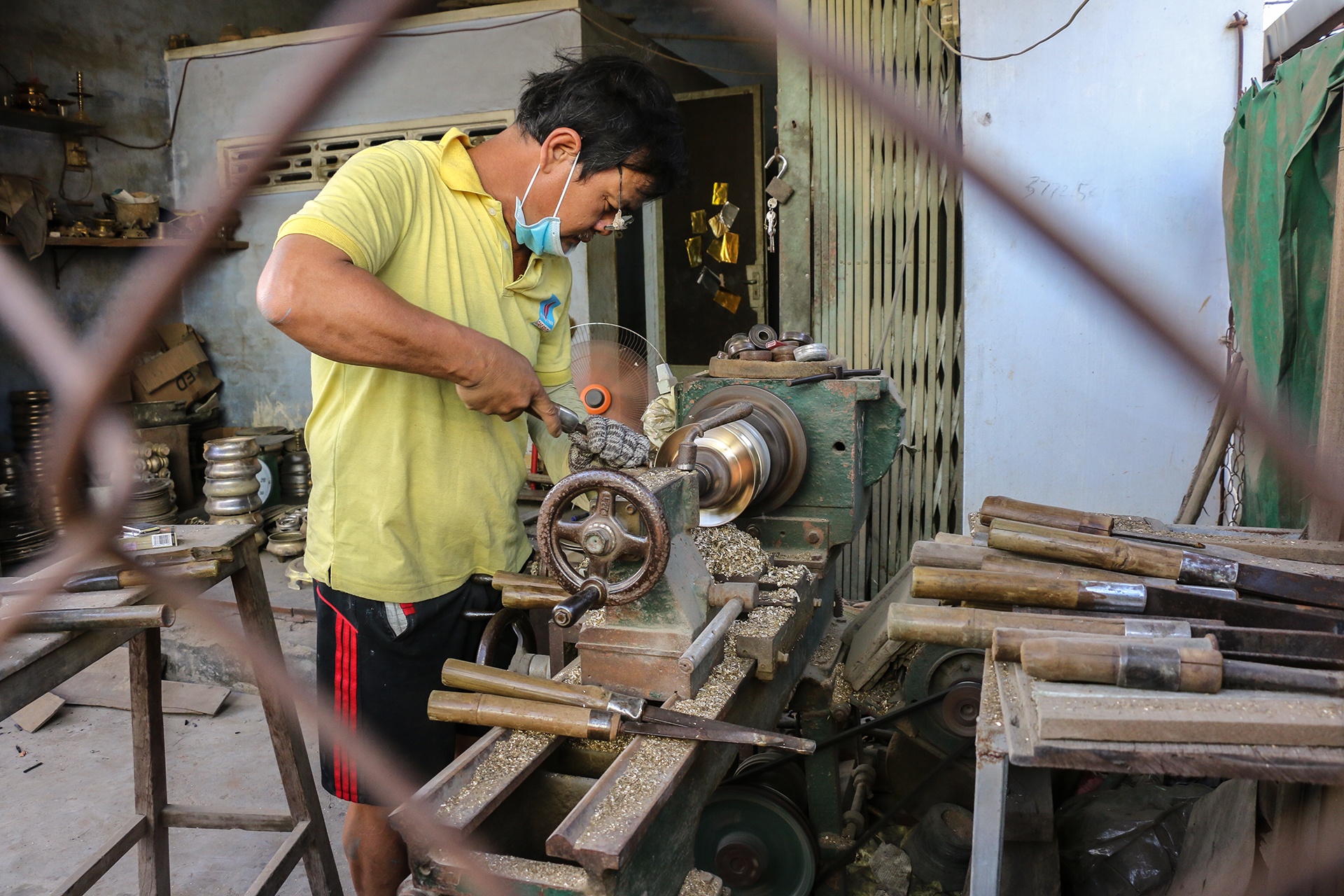 lang nghe vao vu Tet anh 4