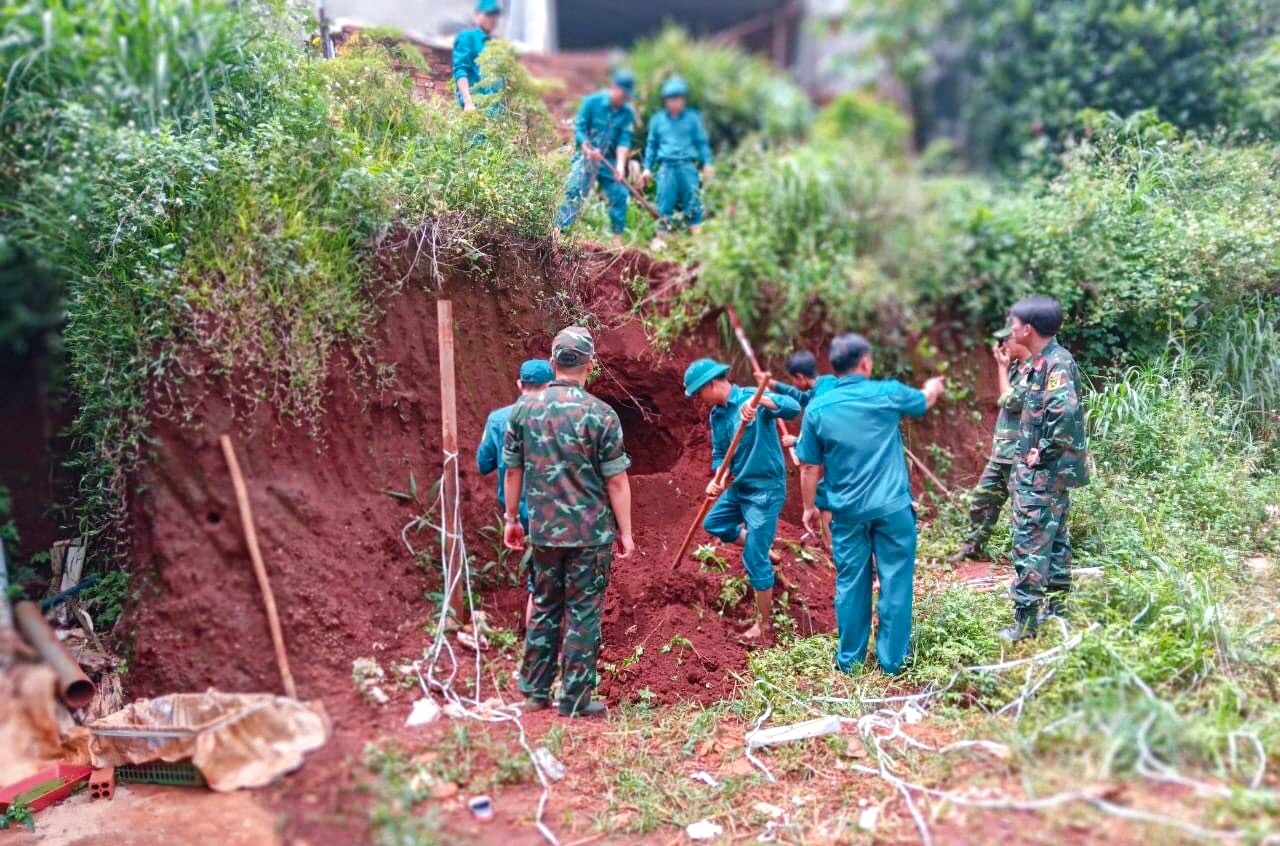 dan phao o Binh Phuoc anh 1