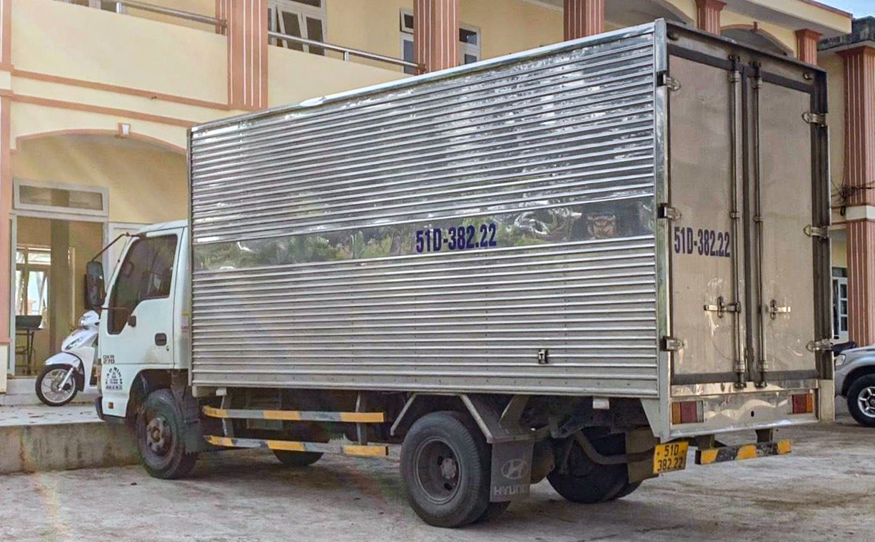 Tim thay oto cung tai xe bo tron sau tai nan tren deo Bao Loc hinh anh