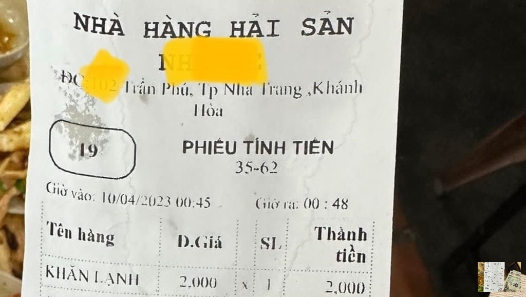 Nha hang bi 'to' chat chem o Nha Trang nhan sai, xin loi khach? hinh anh