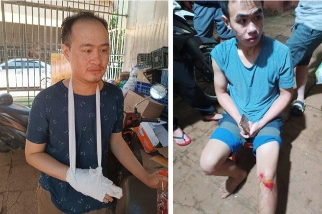 Nhom con do hanh hung 7 nguoi trong mot gia dinh hinh anh