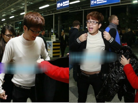 Bui Anh Tuan thay ao, 'lo' bung beo tron giua san bay hinh anh