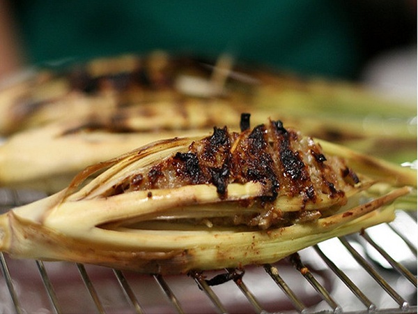 Lam nem nuong sa thom cuoi tuan hinh anh