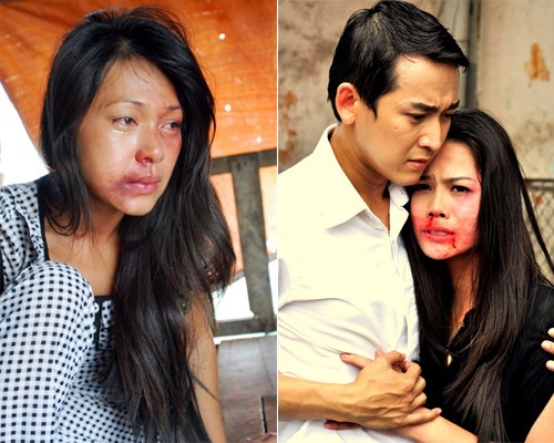 5 my nhan Viet bi hanh hung da man tren man anh hinh anh