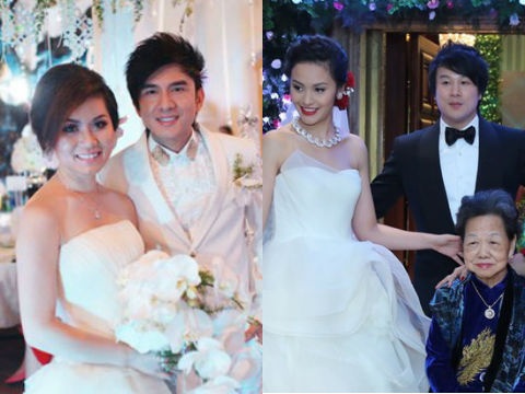 Xem gia ban tiec dam cuoi cua sao Viet hinh anh