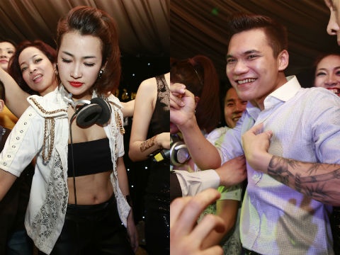 DJ Trang Moon dien an y cung Khac Viet hinh anh