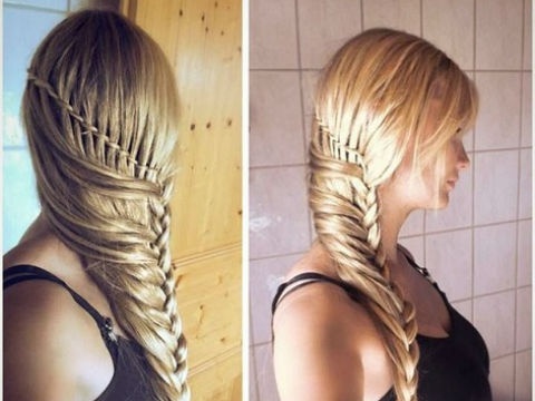 Bien tau tet lech mot ben cho co nang toc dai hinh anh