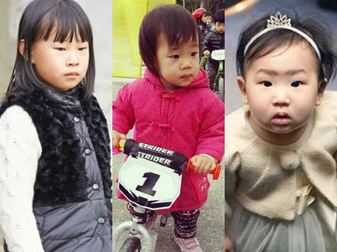 Dung nhan gay that vong cua con gai sao showbiz hinh anh