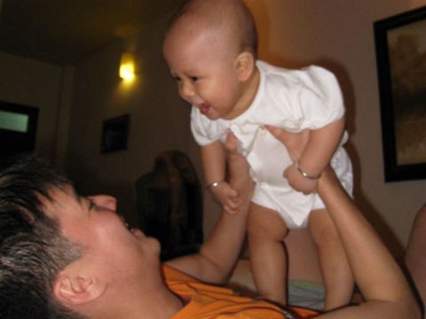 Dam Vinh Hung bat ngo khoe con hinh anh